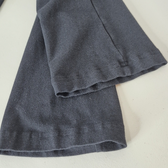 Bryn Walker Black Bamboo/Organic Cotton Scoop Neck Long Sleeve Maxi Dress - Sz S - Picture 5 of 9